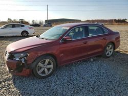Salvage cars for sale at Tifton, GA auction: 2015 Volkswagen Passat S