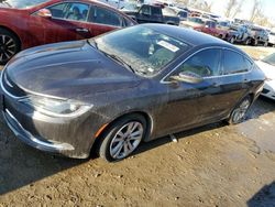 Salvage cars for sale at Bridgeton, MO auction: 2016 Chrysler 200 Limited