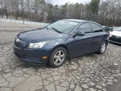 Chevrolet salvage cars for sale: 2014 Chevrolet Cruze LT