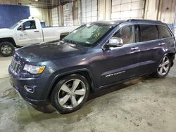 Salvage cars for sale at Woodhaven, MI auction: 2014 Jeep Grand Cherokee Overland