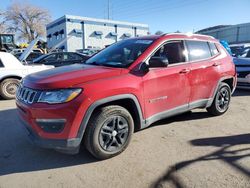 Salvage cars for sale from Copart Albuquerque, NM: 2019 Jeep Compass Sport