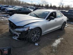 Salvage cars for sale at auction: 2022 Volvo S60 B5 Momentum