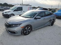 Salvage cars for sale from Copart Homestead, FL: 2020 Honda Civic LX
