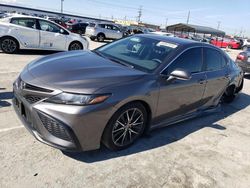 Salvage cars for sale at Sun Valley, CA auction: 2024 Toyota Camry SE Night Shade