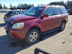 Honda Pilot salvage cars for sale: 2003 Honda Pilot EXL