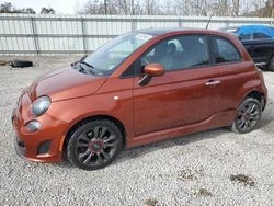 Salvage cars for sale at Hurricane, WV auction: 2015 Fiat 500 Sport