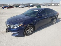 Salvage cars for sale at Kansas City, KS auction: 2018 KIA Optima LX