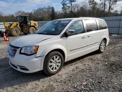 Salvage cars for sale at Augusta, GA auction: 2011 Chrysler Town & Country Touring L