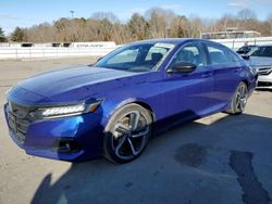 Honda Accord Sport salvage cars for sale: 2021 Honda Accord Sport