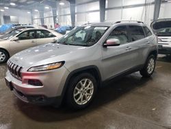 Jeep salvage cars for sale: 2015 Jeep Cherokee Latitude