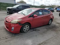 Vehiculos salvage en venta de Copart Orlando, FL: 2010 Toyota Prius