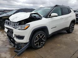 Jeep Compass salvage cars for sale: 2018 Jeep Compass Limited