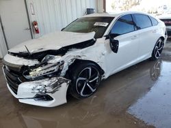 Honda Accord Sport salvage cars for sale: 2021 Honda Accord Sport