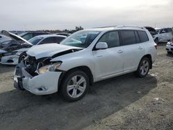 Salvage cars for sale at Antelope, CA auction: 2008 Toyota Highlander Limited