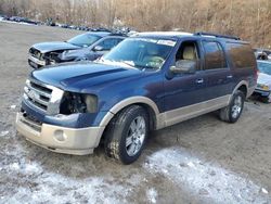 Ford salvage cars for sale: 2012 Ford Expedition EL XLT