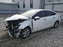 Salvage cars for sale at Prairie Grove, AR auction: 2016 Chevrolet Cruze LT