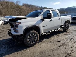 Salvage cars for sale from Copart Hurricane, WV: 2021 Chevrolet Silverado K2500 Custom