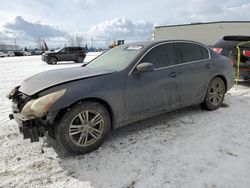 Salvage cars for sale from Copart Rocky View County, AB: 2010 Infiniti G37