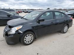 Salvage cars for sale from Copart San Antonio, TX: 2018 Nissan Versa S