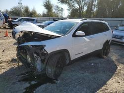 Salvage cars for sale from Copart Midway, FL: 2014 Jeep Cherokee Latitude