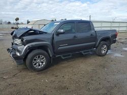 Salvage cars for sale from Copart Bakersfield, CA: 2018 Toyota Tacoma Double Cab