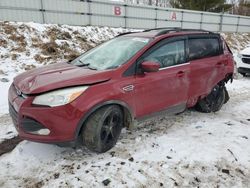 Vehiculos salvage en venta de Copart Davison, MI: 2014 Ford Escape SE