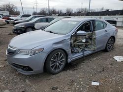 Acura TLX Advance salvage cars for sale: 2015 Acura TLX Advance