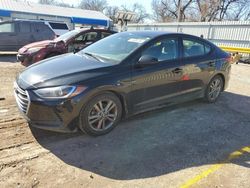 Salvage cars for sale at Wichita, KS auction: 2017 Hyundai Elantra SE