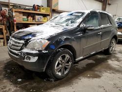 Salvage cars for sale from Copart Nisku, AB: 2008 Mercedes-Benz ML 350