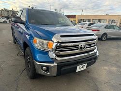 Salvage cars for sale from Copart Rancho Cucamonga, CA: 2017 Toyota Tundra Crewmax SR5