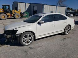 Salvage cars for sale from Copart Tulsa, OK: 2014 Volkswagen Passat SEL