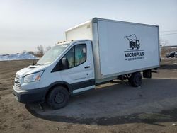 Salvage trucks for sale at Montreal Est, QC auction: 2015 Ford Transit T-350