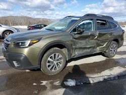 Salvage cars for sale at Assonet, MA auction: 2022 Subaru Outback Premium