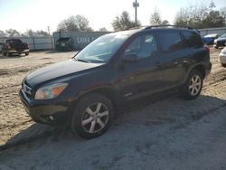 Salvage cars for sale from Copart Midway, FL: 2008 Toyota Rav4 Limited