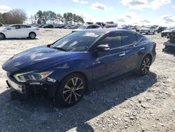 Salvage cars for sale from Copart Loganville, GA: 2016 Nissan Maxima 3.5S