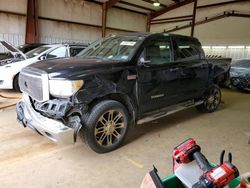 Salvage cars for sale from Copart Longview, TX: 2012 Toyota Tundra Crewmax SR5