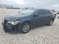 Toyota Camry LE salvage cars for sale: 2017 Toyota Camry LE