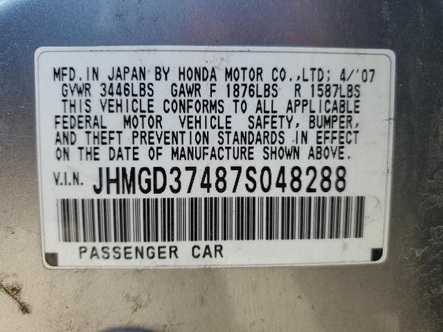 2007 Honda FIT