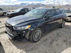 Salvage cars for sale at Magna, UT auction: 2014 Ford Fusion Titanium