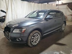 Salvage cars for sale at Ebensburg, PA auction: 2016 Audi Q5 Premium Plus