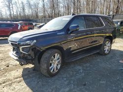 Chevrolet Tahoe salvage cars for sale: 2021 Chevrolet Tahoe K1500 High Country