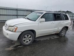 Salvage cars for sale at auction: 2002 Toyota Highlander