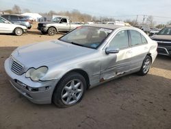Salvage cars for sale from Copart Hillsborough, NJ: 2001 Mercedes-Benz C 240