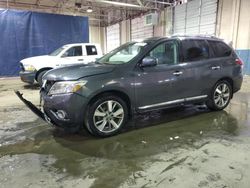 Salvage cars for sale at Woodhaven, MI auction: 2014 Nissan Pathfinder S