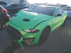 Salvage cars for sale from Copart Martinez, CA: 2021 Ford Mustang