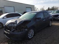 Salvage cars for sale at Woodburn, OR auction: 2013 Nissan Sentra S