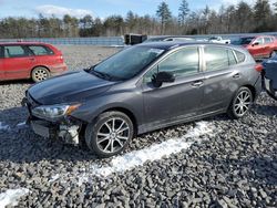 Salvage cars for sale from Copart Windham, ME: 2018 Subaru Impreza
