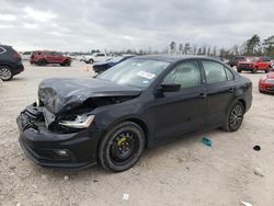 Salvage cars for sale at Houston, TX auction: 2018 Volkswagen Jetta SE