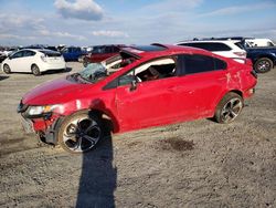 Honda Civic salvage cars for sale: 2015 Honda Civic SI