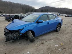 Salvage cars for sale from Copart Ellwood City, PA: 2020 Nissan Sentra SV